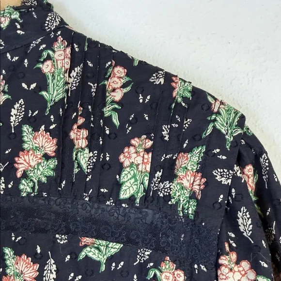 Pilcro Black Floral Mini Dress - Picture 7 of 13